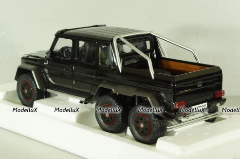 Mercedes G63 AMG 6x6 black, 76306, Autoart 1:18