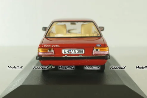 Ford Taunus 2.0 GL 1980, red, WhiteBox 1:43
