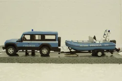 Iveco Massife Polizia с катером, Mondo Motors 1:43