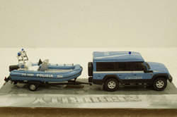 Iveco Massife Polizia с катером, Mondo Motors 1:43