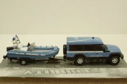 Iveco Massife Polizia с катером, Mondo Motors 1:43