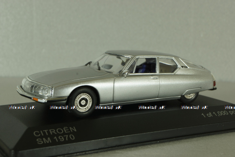 CITROEN SM 1970 silver, WB297, WhiteBox 1:43