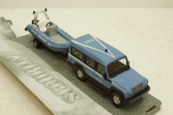 Iveco Massife Polizia с катером, Mondo Motors 1:43