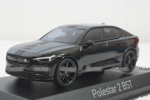 Polestar 2 BST edition 230 2024 Space Black, 872017, Norev 1:43
