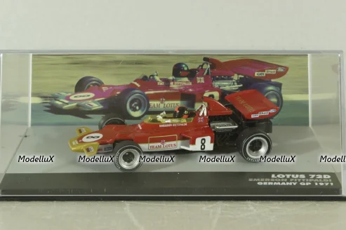Lotus 72D #8 Emerson Fittipaldi Germany GP Formula 1 1971, Altaya 1:43
