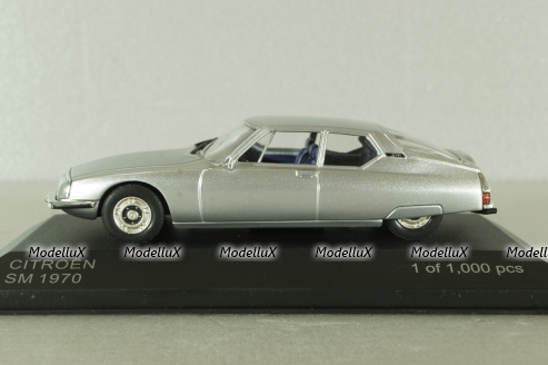 CITROEN SM 1970 silver, WB297, WhiteBox 1:43