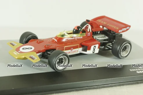 Lotus 72D #8 Emerson Fittipaldi Germany GP Formula 1 1971, Altaya 1:43