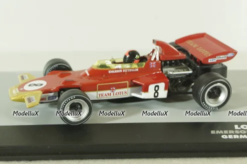 Lotus 72D #8 Emerson Fittipaldi Germany GP Formula 1 1971, Altaya 1:43
