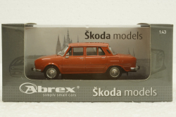 Skoda 110L, red, 143ABS701BR, Abrex 1:43