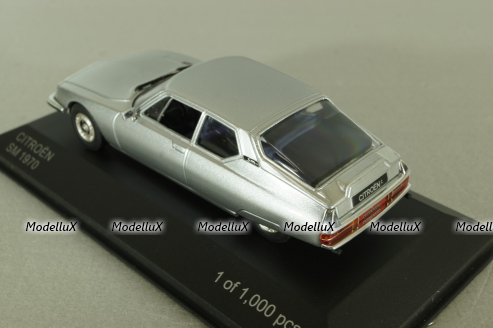 CITROEN SM 1970 silver, WB297, WhiteBox 1:43