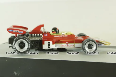 Lotus 72D #8 Emerson Fittipaldi Germany GP Formula 1 1971, Altaya 1:43