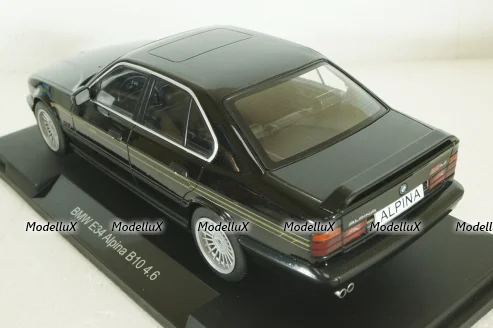 BMW Alpina B10 4.6  E34 (1994)  black with Dekor, MCG18312, MCG 1:18