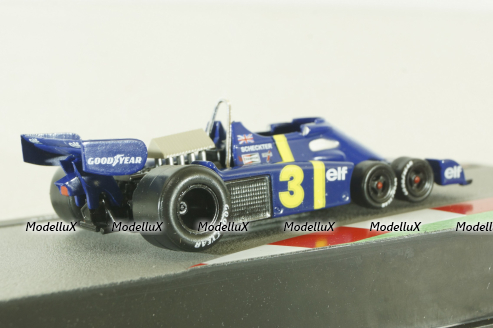 Tyrrell P34 #3 Jody Scheckter 1976, Formula 1 , Formula 1, F-1, Altaya 1:43