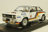 Fiat 131 Abarth, No.1, Minolta, Rally Hunsrück 1979, RMC077, Ixo 1:18