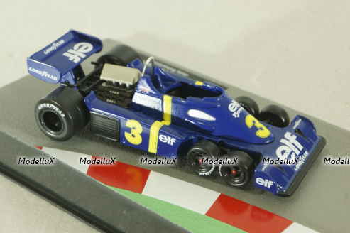 Tyrrell P34 #3 Jody Scheckter 1976, Formula 1 , Formula 1, F-1, Altaya 1:43