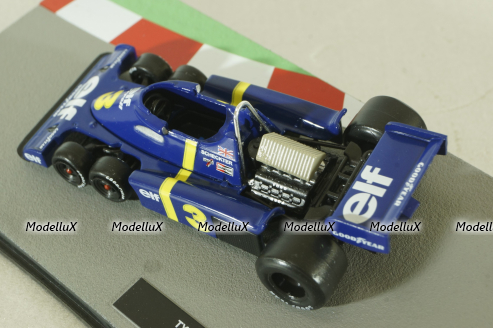 Tyrrell P34 #3 Jody Scheckter 1976, Formula 1 , Formula 1, F-1, Altaya 1:43
