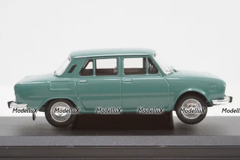 Skoda 110L, green, 143ABS701HE, Abrex 1:43