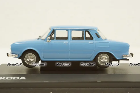 Skoda 110L, blue, 143ABS701LD, Abrex 1:43