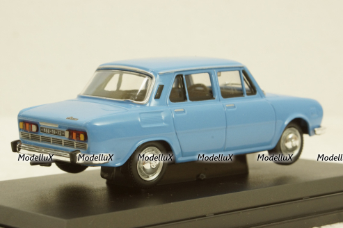 Skoda 110L, blue, 143ABS701LD, Abrex 1:43