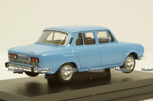 Skoda 110L, blue, 143ABS701LD, Abrex 1:43