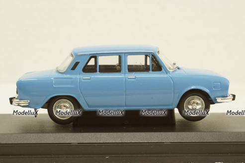 Skoda 110L, blue, 143ABS701LD, Abrex 1:43