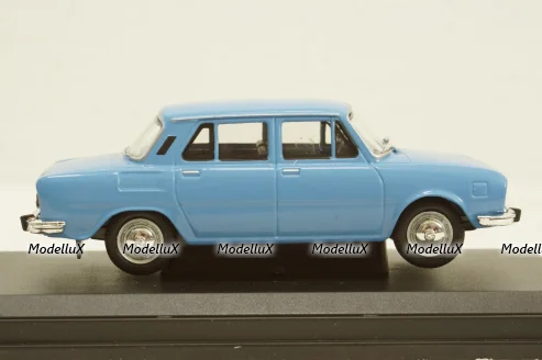 Skoda 110L, blue, 143ABS701LD, Abrex 1:43