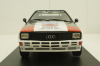 Audi quattro, No.8, Rallye WM, 1000 Lakes Rally, M.Mouton/F.Pons, 1982, RMC094C, IXO 1:18
