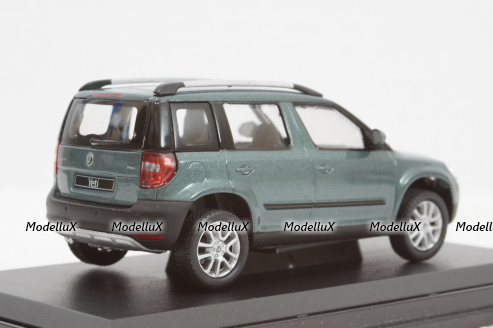 Skoda Yeti, green metallic, 143AB014QB, Abrex 1:43