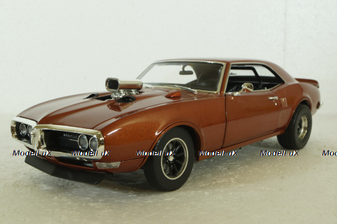 Pontiac firebird drag outlaw, custom metallic orange, 1805217 , ACME 1:18