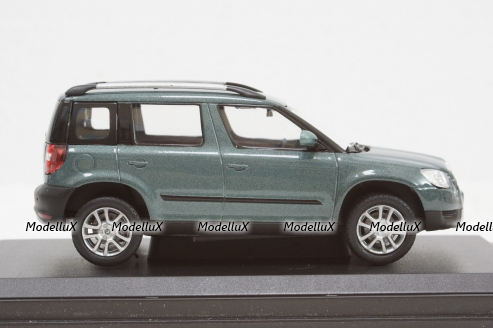 Skoda Yeti, green metallic, 143AB014QB, Abrex 1:43