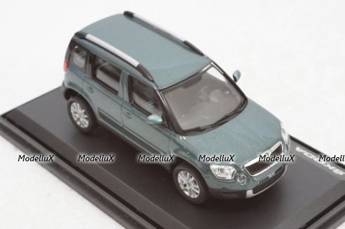 Skoda Yeti, green metallic, 143AB014QB, Abrex 1:43