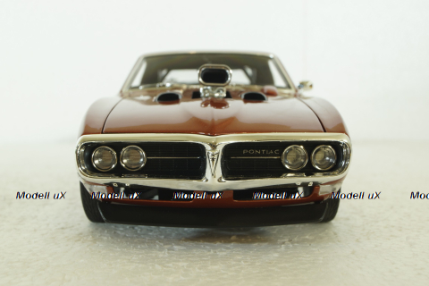 Pontiac firebird drag outlaw, custom metallic orange, 1805217 , ACME 1:18