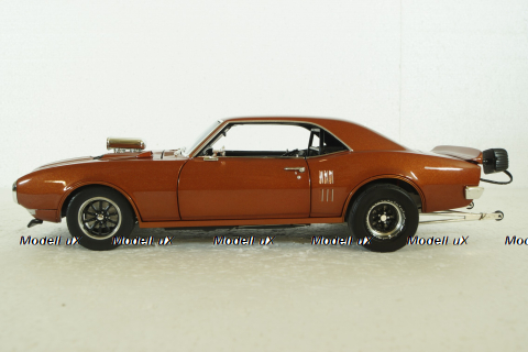 Pontiac firebird drag outlaw, custom metallic orange, 1805217 , ACME 1:18