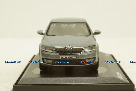 Skoda Octavia III 2012, platin grey metallic, 143AB026CJ, Abrex 1:43