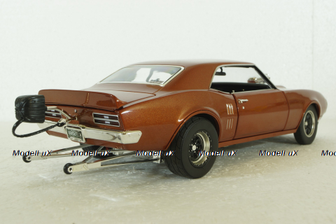 Pontiac firebird drag outlaw, custom metallic orange, 1805217 , ACME 1:18