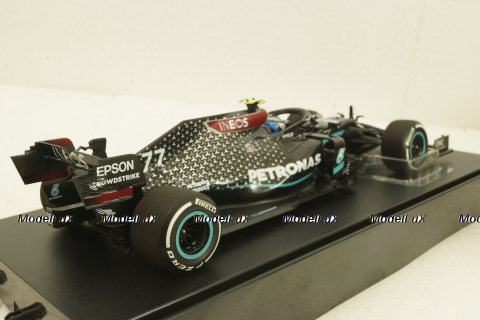MERCEDES AMG PETRONAS FORMULA 1 TEAM W11 EQ PERFORMANCE, V. BOTTAS - WINNER AUSTRIAN GP 2020, 110200177, Minichamps 1:18