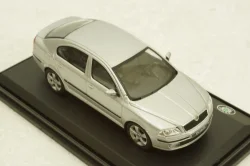 Skoda Octavia II 2004, silver diamand metallic, 143AB001A, Abrex 1:43