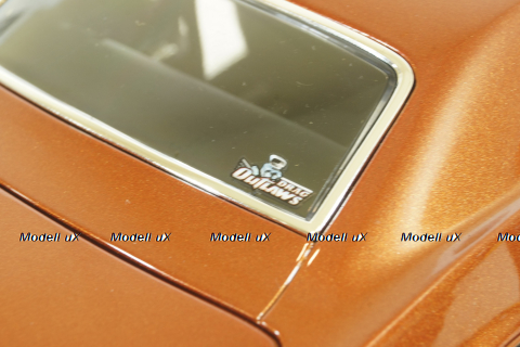 Pontiac firebird drag outlaw, custom metallic orange, 1805217 , ACME 1:18