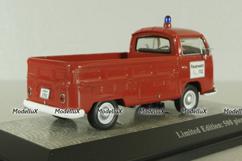 Volkswagen T2a  Pritsche Feuerwehr 1967, Premium Classixxs 1:43