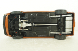 Pontiac firebird drag outlaw, custom metallic orange, 1805217 , ACME 1:18