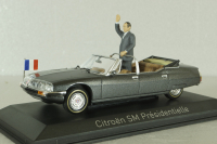 Citroen SM Presidentielle Jacques Chirac, 1995, grey, 158706, Norev 1:43