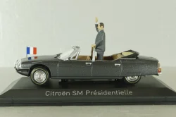 Citroen SM Presidentielle Jacques Chirac, 1995, grey, 158706, Norev 1:43
