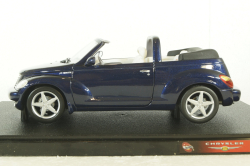 Chrysler PT cruiser cabrio, blue, 53839,  Hotwheels 1:18