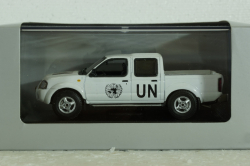 Nissan Navara (D22) Pick-Up  UN Liberia Peacekeeping 2007 white, JC433, JCollection 1:43 
