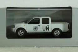 Nissan Navara (D22) Pick-Up  UN Liberia Peacekeeping 2007 white, JC433, JCollection 1:43 