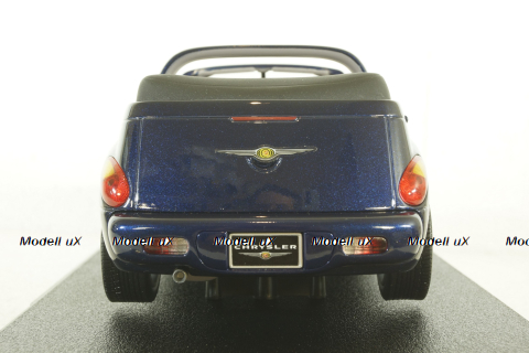 Chrysler PT cruiser cabrio, blue, 53839,  Hotwheels 1:18