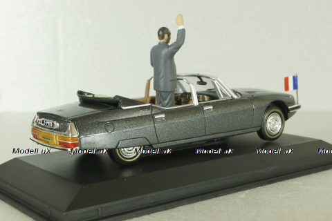Citroen SM Presidentielle Jacques Chirac, 1995, grey, 158706, Norev 1:43
