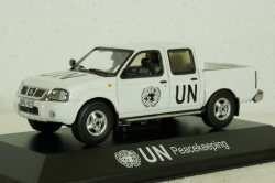 Nissan Navara (D22) Pick-Up  UN Liberia Peacekeeping 2007 white, JC433, JCollection 1:43 