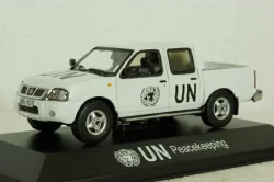 Nissan Navara (D22) Pick-Up  UN Liberia Peacekeeping 2007 white, JC433, JCollection 1:43 
