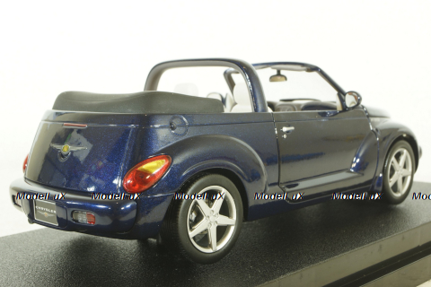 Chrysler PT cruiser cabrio, blue, 53839,  Hotwheels 1:18